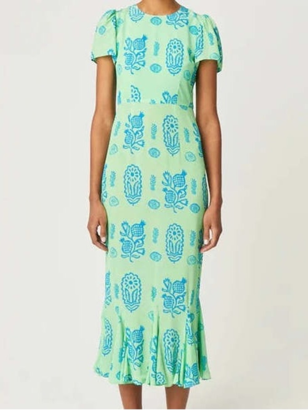 RHODE Lulani Dress - Clover Block